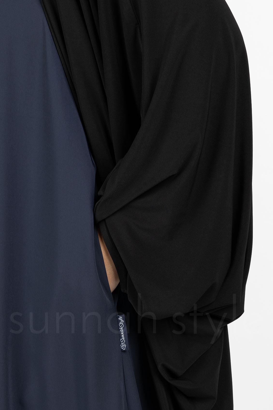 Sunnah Style Essentials Sleeveless Abaya Navy Blue